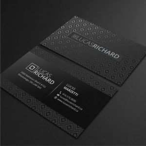 Çİft yÖn renklİ mat selefonlu lakli kartvİzİt